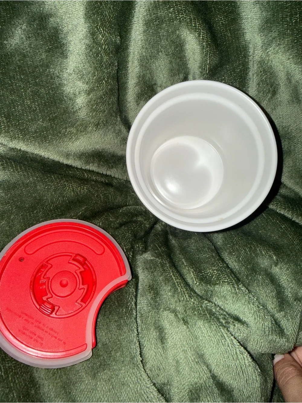 Starbucks Red, White & Green Holiday Ceramic Tumbler